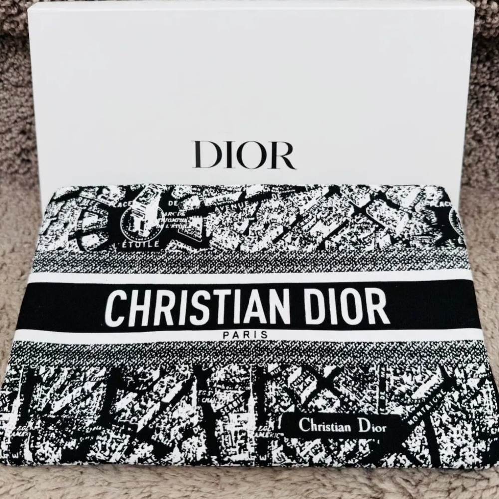 **SOLD** Christian Dior Plan De Paris Beauty Bag 2024 Limited Edition